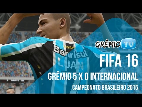 [FIFA 16] Grêmio 5x0 Internacional l GrêmioTV