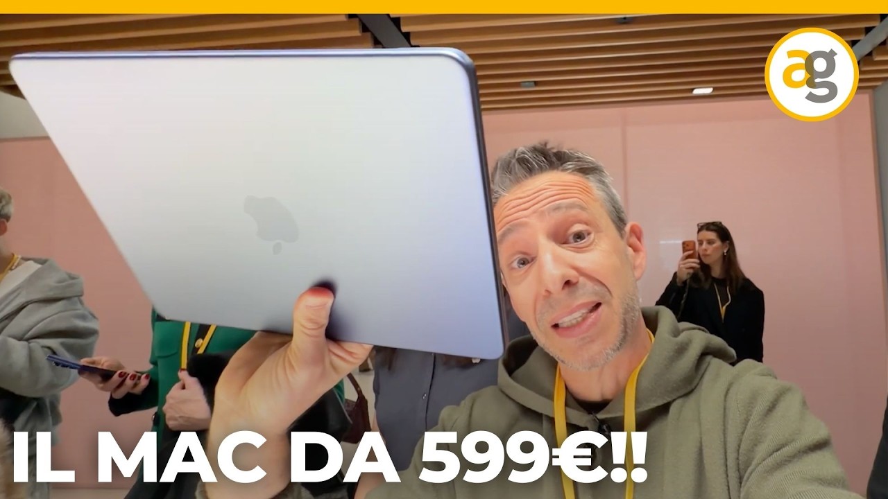 MacBOOK NEO a 699€ E' IL MAC PER TUTTI! Anteprima specifiche e prezzo