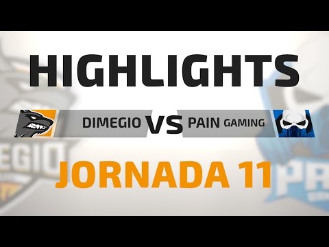 HIGHLIGHTS - DIMEGIO vs PAIN GAMING - LoL Honor | Jornada 11