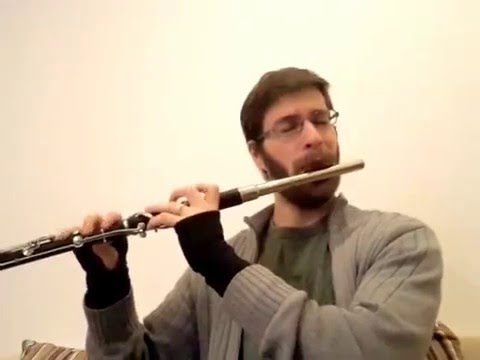 The Sligo Maid on old Irish flute - Schwedler 2