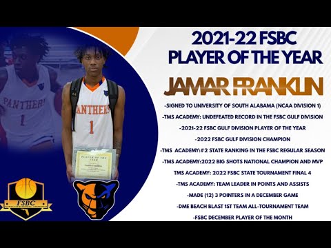 FSBC Player of the Year:Jamar Franklin