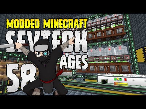 Minecraft SevTech: Ages | 58 | Pocket POWER! | Modded Minecraft 1.12.2