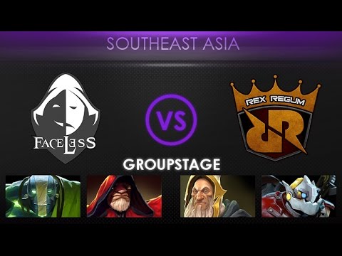 Faceless vs Rex Regum QEON - Kiev Major SEA Qualifier: Group Stage - @EosinDota @NahazDota