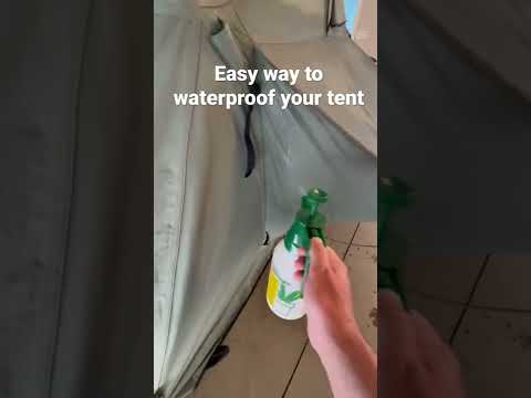 Using StarBrite waterproofing to waterproof my roof top tent