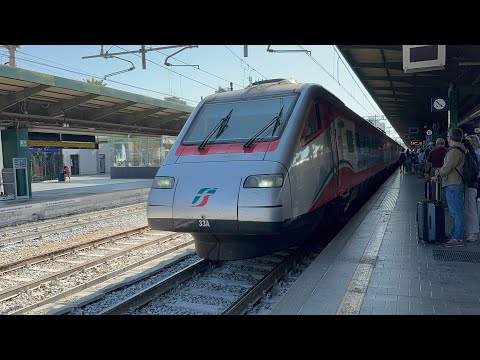 VIAGGIO A BORDO DEL FRECCIARGENTO ETR 485 IN PRIMA CLASSE.