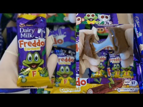 Cadbury Dairy Milk Freddo caramel unpacking @emilyhchannel3303