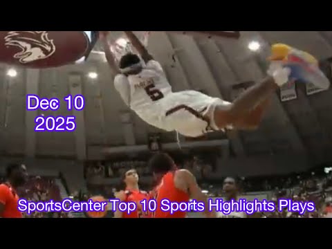 SportsCenter Top 10 Sports Highlights Plays - Dec 11, 2025