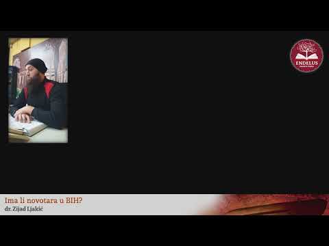 Odnos prema novotarima - dr. Zijad Ljakić