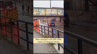 Buffalo man charged with DWI after crash on Niagara Street