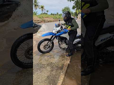 Lagoa de extremoz-RN transborda por cima da pista #shorts