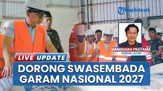 Dorong Percepatan Swasembada Garam Nasional 2027, Menko Pangan Zulhas Sidak PT Garam di Madura