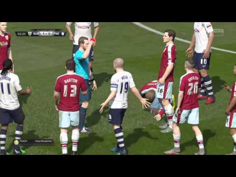FIFA 16 Burnley career mode episode 8 - Controversy in the derby against Preston