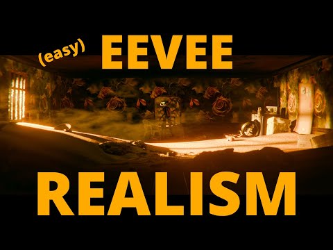 How to make Blender Eevee Look Realistic - Indirect Lighting