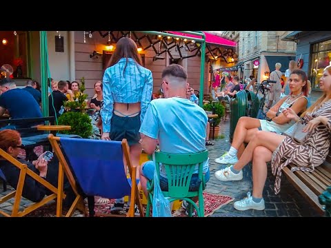 Ukraine, Lviv Walking Tour - Exploration of the Central Part of the City [ 4K HDR - 60 fps ] 2023