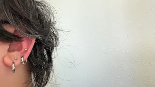 ピアッサーで軟骨砕いたアホ26歳