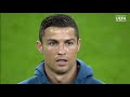 Cristiano Ronaldo singing Champions League Anthem vs Tottenham 2017