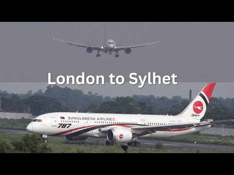 Journey From London to Sylhet with Biman Bangladesh Airlines 🇬🇧✈️🇧🇩 | Izzyvillage
