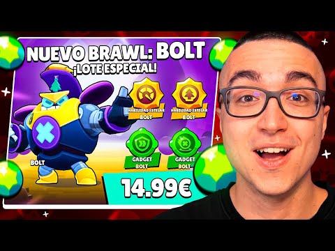 PRUEBO en +2.000🏆al NUEVO BRAWLER *BOLT* ¿ESTÁ ROTO?