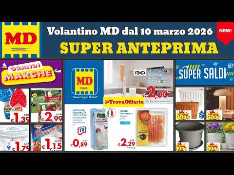 volantino MD dal 10 marzo 2026 ✅ #anteprima Sconti fino 40% 🔥 Offerte e promozioni giardino