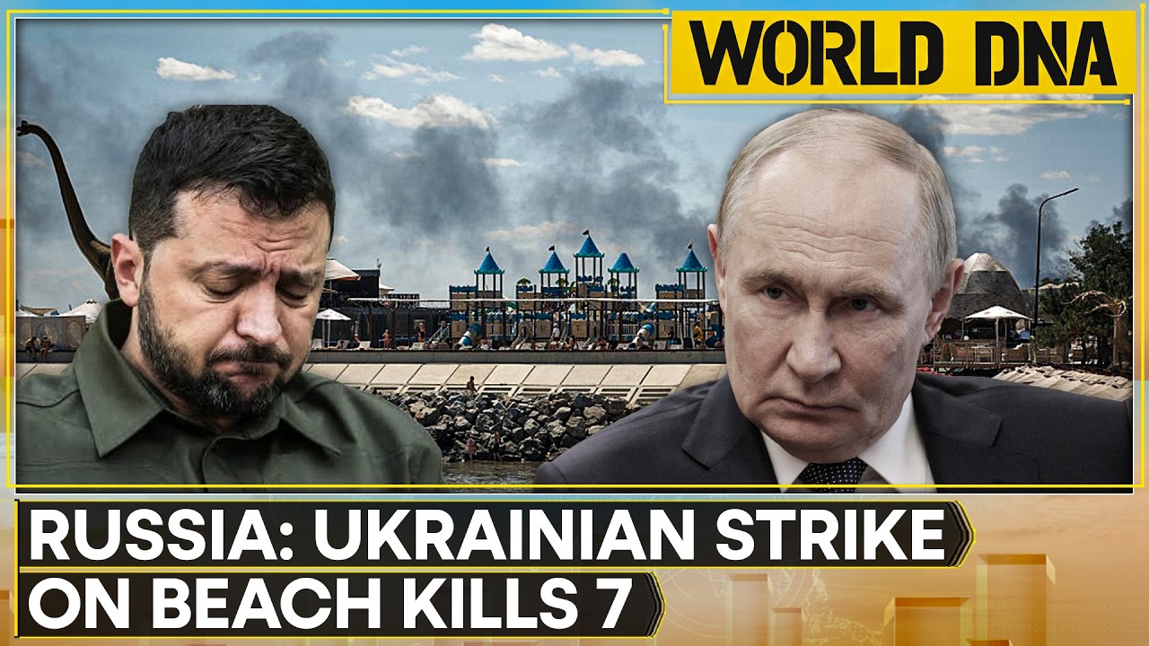 LIVE: Iran War: Trump Says Last Chance for Good Deal | Ukrainian Strike on Beach Kills 7 | World DNA