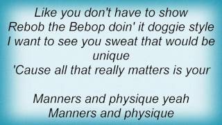 Adam Ant - Manners &amp; Physique Lyrics