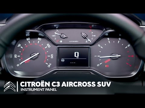 Citroën C3 Aircross SUV - Instrument Panel