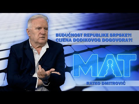 Srbovanje Milorada Dodika je gluma za velike pare?! || Ratko Dmitrović - MAT