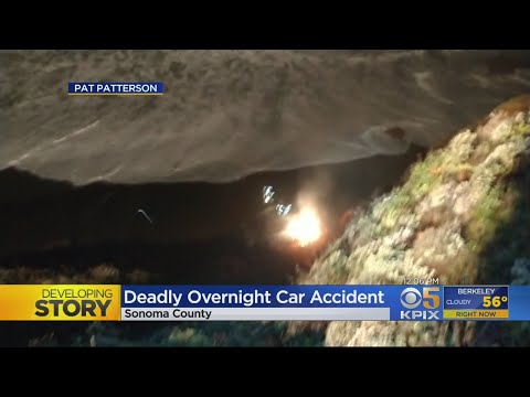 Car Plunges Off Bodega Bay Cliff In Fiery Fatal Crash