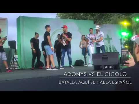 ROMPIENDO TARIMAS 🤯🤯 ADONYS VS EL GIGOLO ! 🔥🔥 BATALLAZO EN AQUI SE HABLA ESPAÑOL 🤯🔥😱