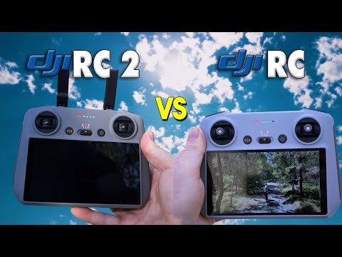 DJI Smart Controller Comparison - DJI RC 2 vs DJI RC