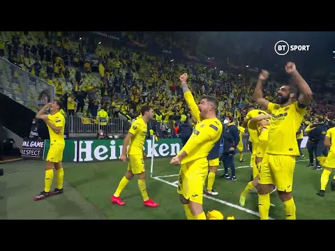 Full time SCENES as Villarreal win their FIRST-EVER trophy! 2020/21 Europa League winners!