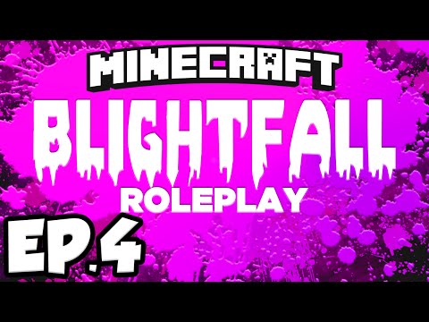 Blightfall: Minecraft Modded Adventure Ep.4 - SETTING UP A SMELTERY!!! (Modded Roleplay)