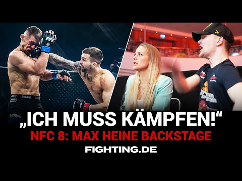 Max Heines Bruder flippt aus | Back to the light | NFC 8 Backstage - FIGHTING