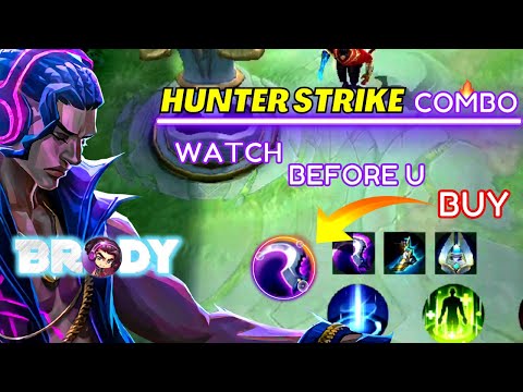 DON'T BUY HUNTER STRIKE IF U DON'T KNOW THE COMBO FOR BRODY 👺 | BRODY ITEM BUILD 2021 | TIPS | MLBB