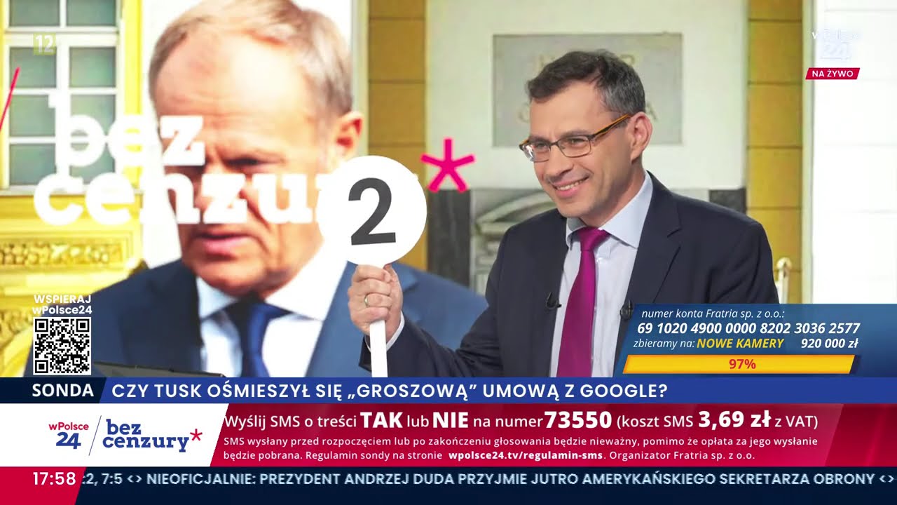 "Bez cenzury": Kompromitacja Tuska ws. Googla!