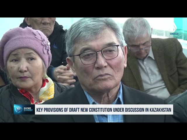Kazakistan’da Yeni Anayasa taslağının temel hükümleri görüşülüyor