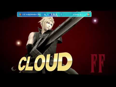 SOS3 Grand Finals - CE SAK|Stroder (Greninja/Cloud) vs Luhtie (Zero Suit Samus)