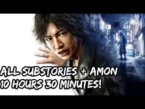 Judgment All Substories! 10 hours 30 minutes!