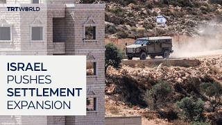 Israel expands West Bank settlements ahead of elections, drawing international criticism