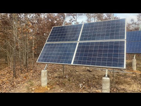 DIY Solar Ground Mount (Simple, Cheap!)