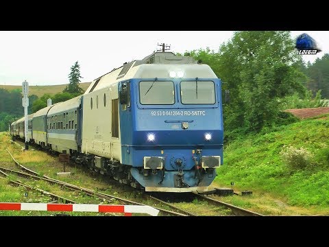 GM 64-1264-2 & IR1932"Bihor" Oradea-Mangalia in Gara Bratca Station pe Seara/on Evening 23 July 2017