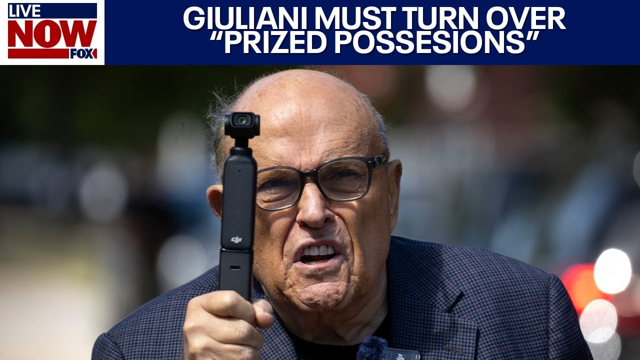 Rudy Giuliani ordered to turn over NYC apartment and 26 watches | LiveNOW from FOX