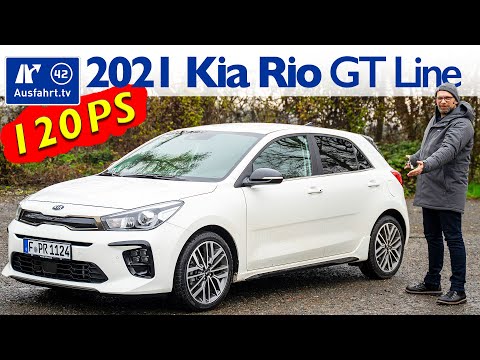 2021 Kia Rio 1.0 T-GDI 120PS 48V iMT MHEV GT Line - Kaufberatung, Test deutsch, Review, Fahrbericht