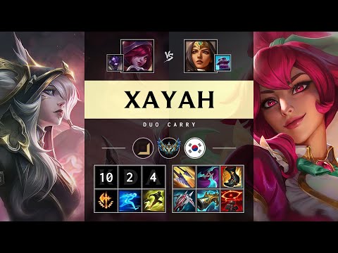 Xayah ADC vs Sivir - KR Challenger Patch 25.15