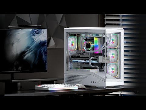 1STPLAYER GM7 4x120mm Fans w/o PSU Black