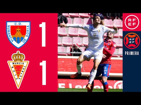 RESUMEN #PrimeraFederación | CD Numancia de Soria 1-1 Real Murcia CF | Grupo 2 | Jornada 29