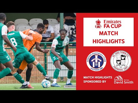 Ives bow out of the FA Cup | Leiston 2-1 St Ives | FA Cup | Match Highlights