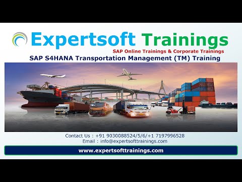 SAP S4HANA TM Embedded 2022 Training