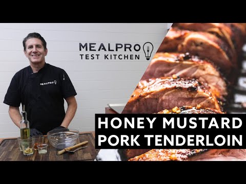 Quick and Easy Honey Mustard Glazed Pork Tenderloin | Most Tender Pork Tenderloin Recipe