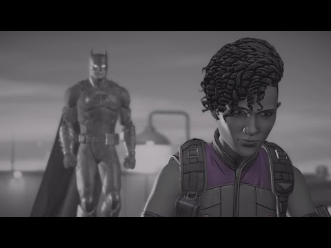 Batman Decides To Mentor Tiffany Fox Scene (Vigilante Joker Ending) | Batman: The Enemy Scene